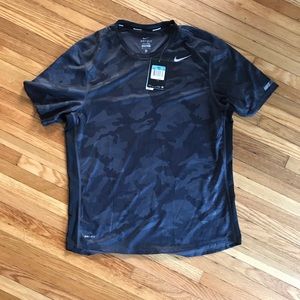 Nike Dri Fit Running - Camo T shirt